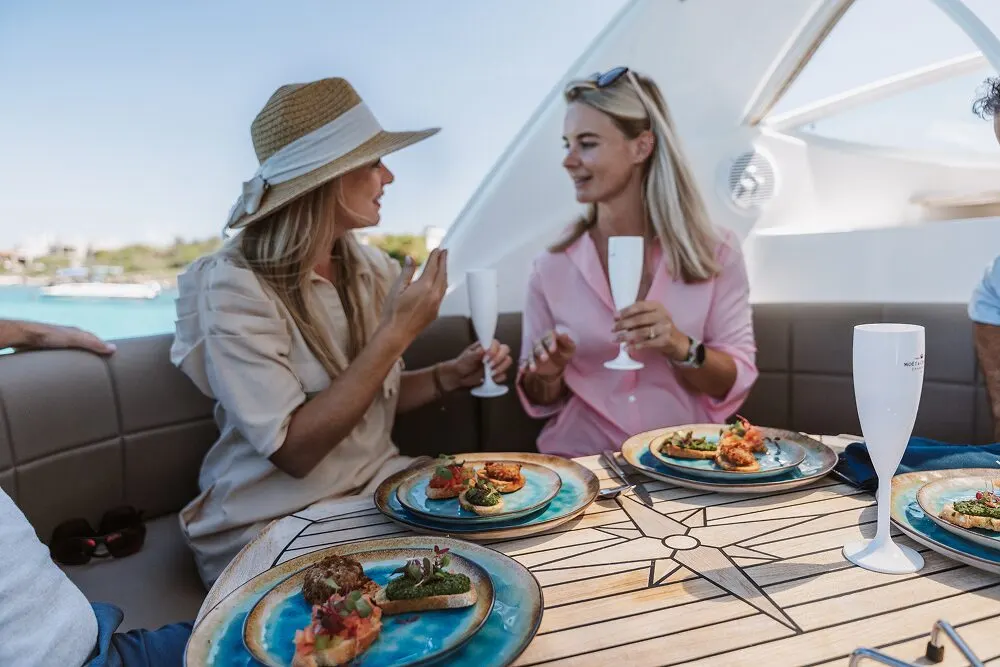 Eden Luca Red upgrade, Gastronomia a Bordo