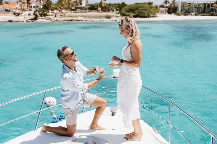 Proposal at Sea