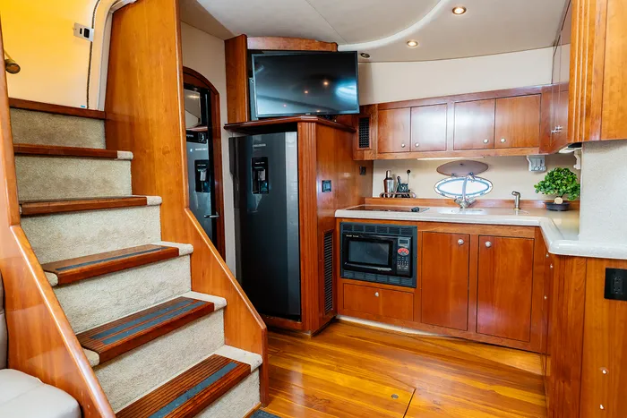 Eden Luca Red, Galley & Companionway Stairs
